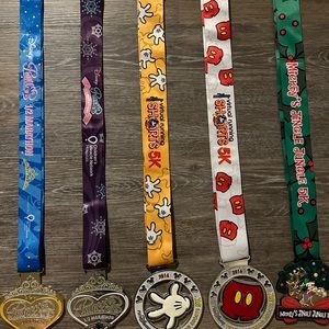 Disney Race medals bundle